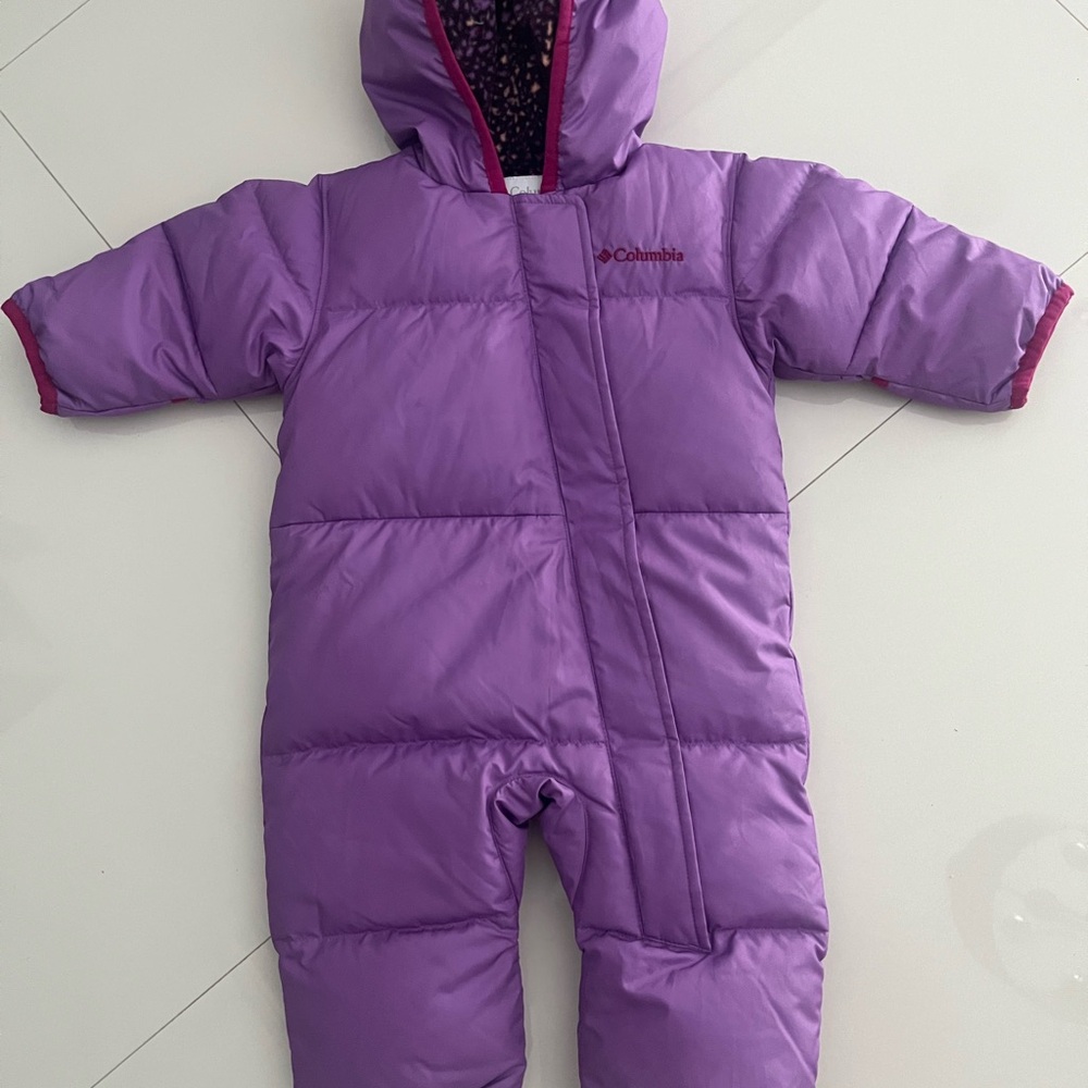 Columbia Lavender Infant Snowsuit